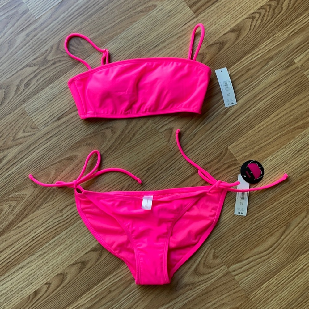 Hot Pink Two Piece Bikini 💖